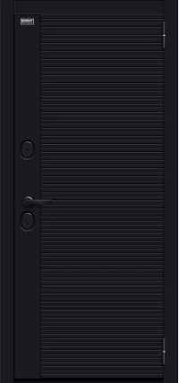 Джет-3, цвет: Total Black/Snow Melinga