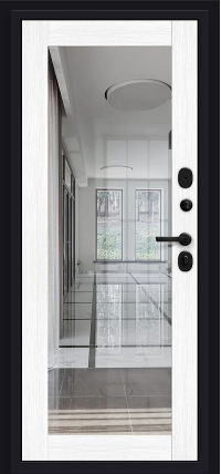 Джет-3, цвет: Total Black/Snow Melinga