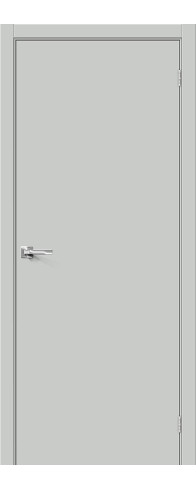 Межкомнатная дверь Браво-0.П, цвет: Grey Matt Размер полотна в мм: 200*60