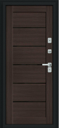 Thermo Техно Декор, цвет: Букле черное/Wenge Veralinga