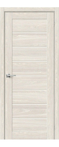 Межкомнатная дверь Браво-22, цвет: Ash White Размер полотна в мм: 200*90 Стекло: Magic Fog