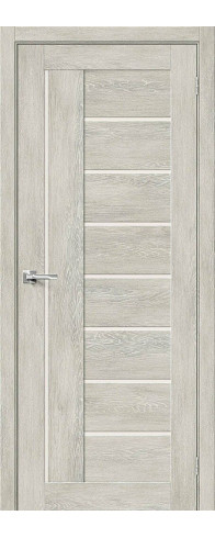 Межкомнатная дверь Браво-29, цвет: Chalet Provence Размер полотна в мм: 200*60 Стекло: Magic Fog