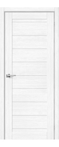 Межкомнатная дверь Браво-21, цвет: Snow Melinga Размер полотна в мм: 200*60