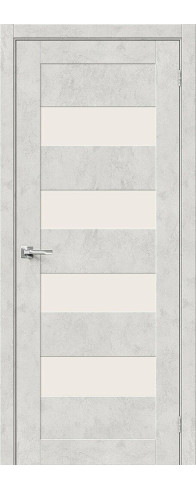 Межкомнатная дверь Браво-23, цвет: Look Art Размер полотна в мм: 200*60 Стекло: Magic Fog