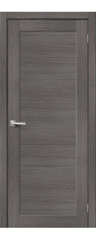 Межкомнатная дверь Браво-21, цвет: Grey Melinga Размер полотна в мм: 200*60