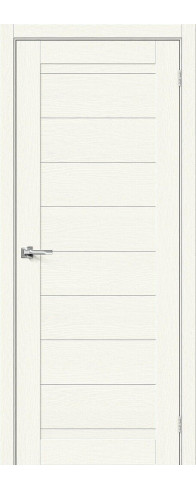 Межкомнатная дверь Браво-21, цвет: White Wood Размер полотна в мм: 200*60