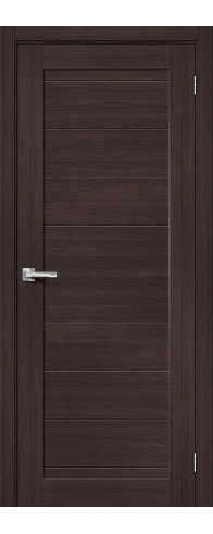 Межкомнатная дверь Браво-21, цвет: Wenge Melinga Размер полотна в мм: 200*60