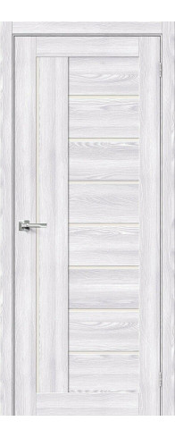 Межкомнатная дверь Браво-29, цвет: Riviera Ice Размер полотна в мм: 200*60 Стекло: Magic Fog