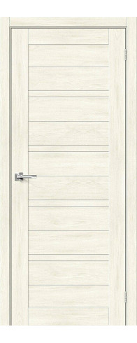 Межкомнатная дверь Браво-28, цвет: Nordic Oak Размер полотна в мм: 200*60 Стекло: Magic Fog