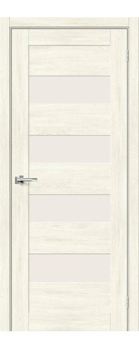 Межкомнатная дверь Браво-23, цвет: Nordic Oak Размер полотна в мм: 200*60 Стекло: Magic Fog