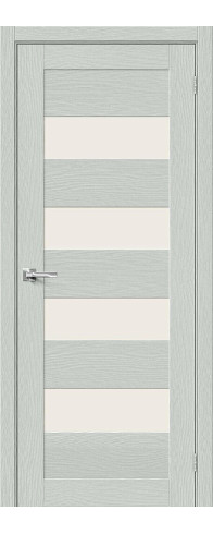Межкомнатная дверь Браво-23, цвет: Grey Wood Размер полотна в мм: 200*60 Стекло: Magic Fog