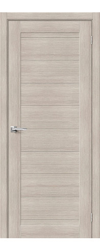 Межкомнатная дверь Браво-21, цвет: Cappuccino Melinga Размер полотна в мм: 190*55