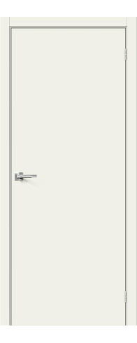 Межкомнатная дверь Браво-0, цвет: Whitey Размер полотна в мм: 200*60