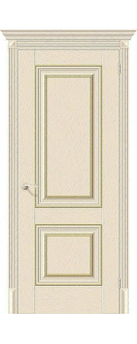 Межкомнатная дверь Классико-32G-27, цвет: Ivory Размер полотна в мм: 200*80