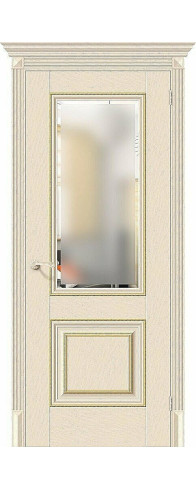 Межкомнатная дверь Классико-33G-27, цвет: Ivory Размер полотна в мм: 200*70 Стекло: Magic Fog