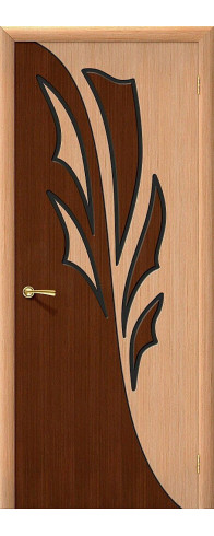 Межкомнатная дверь Дуэт, цвет: Ф-01 (Дуб) Размер полотна в мм: 190*55