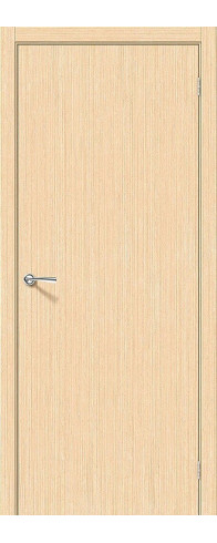 Межкомнатная дверь Соло-0.V, цвет: Ф-22 (БелДуб) Размер полотна в мм: 190*55