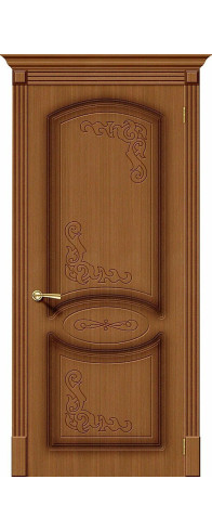 Межкомнатная дверь Азалия, цвет: Ф-11 (Орех) Размер полотна в мм: 190*55