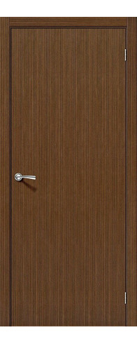 Межкомнатная дверь Соло-0.V, цвет: Ф-11 (Орех) Размер полотна в мм: 190*55