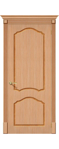 Межкомнатная дверь Каролина, цвет: Ф-01 (Дуб) Размер полотна в мм: 190*55