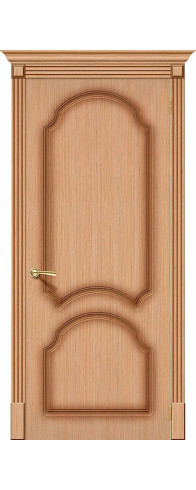 Межкомнатная дверь Соната, цвет: Ф-01 (Дуб) Размер полотна в мм: 190*55