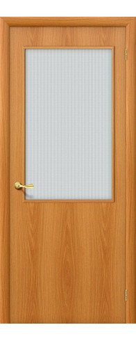 Межкомнатная дверь Гост ПО-2, цвет: Л-12 (МиланОрех) Размер полотна в мм: 200*80 Стекло: Кризет