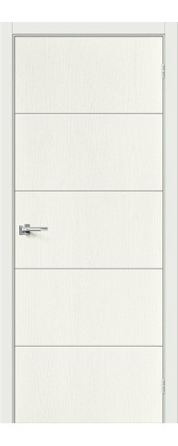 Межкомнатная дверь Граффити-2, цвет: ST Whitey Размер полотна в мм: 200*60