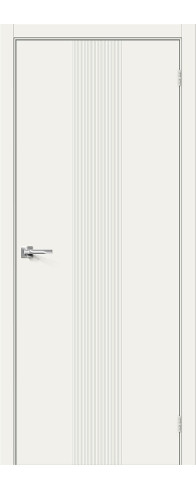 Межкомнатная дверь Граффити-21, цвет: Whitey Размер полотна в мм: 200*60