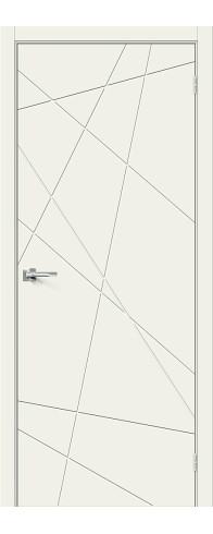 Межкомнатная дверь Граффити-5, цвет: Whitey Размер полотна в мм: 200*60