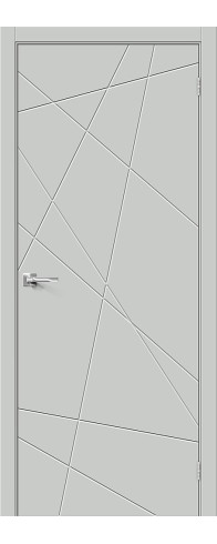 Межкомнатная дверь Граффити-5, цвет: Grace Размер полотна в мм: 200*60