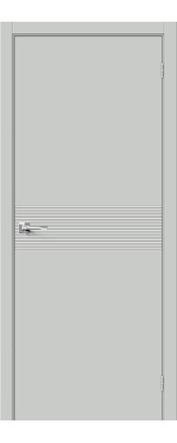Межкомнатная дверь Граффити-23, цвет: Grey Pro Размер полотна в мм: 200*60