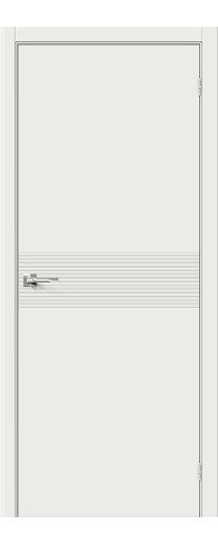Межкомнатная дверь Граффити-23, цвет: Super White Размер полотна в мм: 200*60