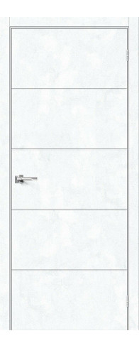 Межкомнатная дверь Граффити-1, цвет: Snow Art Размер полотна в мм: 200*60