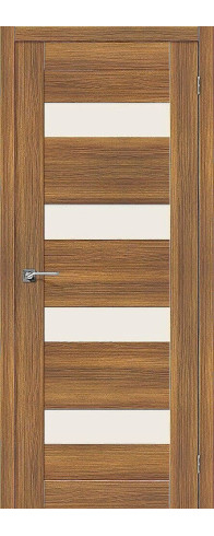 Межкомнатная дверь Легно-23, цвет: Golden Reef Размер полотна в мм: 200*60 Стекло: Magic Fog