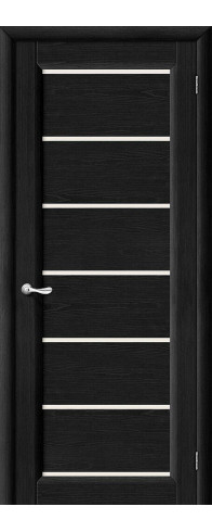 Межкомнатная дверь М2, цвет: Т-08 (Венге) Размер полотна в мм: 200*70 Стекло: Матовое