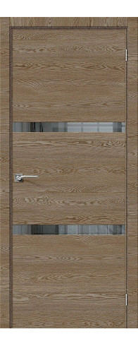 Межкомнатная дверь Порта-55 4AF, цвет: East Skyline Размер полотна в мм: 200*60 Стекло: Mirox Grey