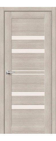 Межкомнатная дверь Порта-30, цвет: Cappuccino Veralinga Размер полотна в мм: 200*60 Стекло: Magic Fog