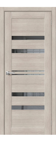 Межкомнатная дверь Порта-30, цвет: Cappuccino Veralinga Размер полотна в мм: 200*80 Стекло: Mirox Grey