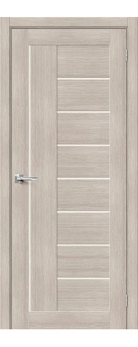 Межкомнатная дверь Порта-29, цвет: Cappuccino Veralinga Размер полотна в мм: 200*60 Стекло: Magic Fog