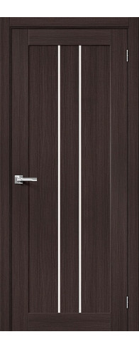 Межкомнатная дверь Порта-24, цвет: Wenge Veralinga Размер полотна в мм: 200*90 Стекло: Magic Fog