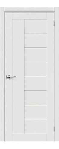 Межкомнатная дверь Порта-29, цвет: Virgin Размер полотна в мм: 200*70 Стекло: Magic Fog