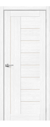 Межкомнатная дверь Порта-29, цвет: Snow Veralinga Размер полотна в мм: 200*70 Стекло: Magic Fog