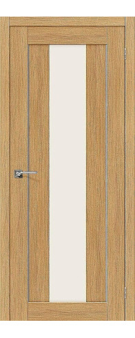 Межкомнатная дверь Порта-25 alu, цвет: Anegri Veralinga Размер полотна в мм: 200*60 Стекло: Magic Fog