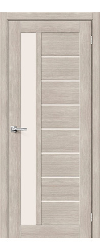 Межкомнатная дверь Порта-27, цвет: Cappuccino Veralinga Размер полотна в мм: 200*90 Стекло: Magic Fog