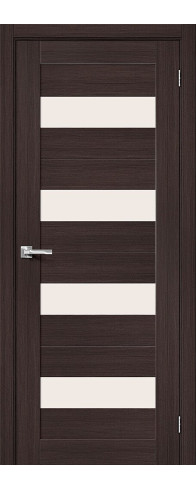 Межкомнатная дверь Порта-23, цвет: Wenge Veralinga Размер полотна в мм: 200*60 Стекло: Magic Fog