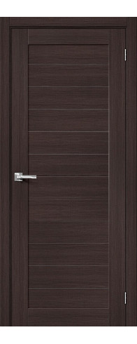 Межкомнатная дверь Порта-21, цвет: Wenge Veralinga Размер полотна в мм: 200*80