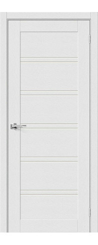 Межкомнатная дверь Порта-28, цвет: Virgin Размер полотна в мм: 200*60 Стекло: Magic Fog