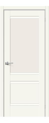 Межкомнатная дверь Прима-3.1, цвет: Alaska Размер полотна в мм: 200*90 Стекло: Magic Fog