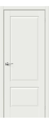 Межкомнатная дверь Прима-12, цвет: White Matt Размер полотна в мм: 200*60