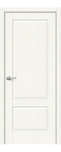 Межкомнатная дверь Прима-12, цвет: White Wood Размер полотна в мм: 200*60